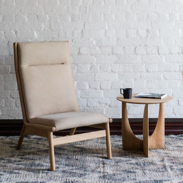 Varnished Side Table